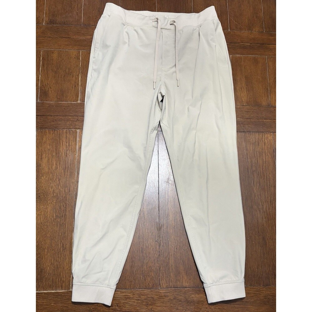 Rhoback Pants Mens XL Tan Delta Performance Jogger Sweatpants Athletic Gym
